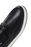 Men's Black Leather Casual Loafer | Derimod Men's Black Leather Casual Loafer | Derimod
