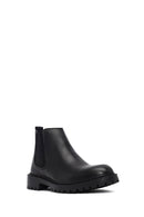 Male Black Leather Casual Chelsea Boots | Derimod Male Black Leather Casual Chelsea Boots | Derimod