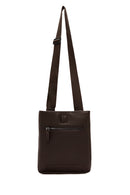 Men's Brown Casual Crossbody Bag | Derimod Men's Brown Casual Crossbody Bag | Derimod