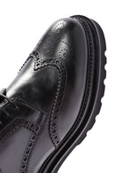 Erkek Siyah Bağcıklı Deri Casual Ayakkabı | Derimod Erkek Siyah Bağcıklı Deri Casual Ayakkabı | Derimod