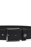 Erkek Siyah Deri Kemer | Derimod Erkek Siyah Deri Kemer | Derimod