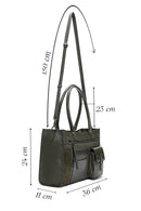 Women's Khaki Shoulder Bag | Derimod Women's Khaki Shoulder Bag | Derimod