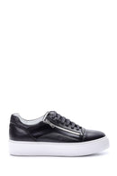 Erkek Fermuar Detaylı Deri Sneaker | Derimod Erkek Fermuar Detaylı Deri Sneaker | Derimod