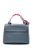 Kadın Mavi Suni Deri El Çantası | Derimod Kadın Mavi Suni Deri El Çantası | Derimod