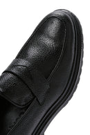 Erkek Siyah Deri Casual Loafer | Derimod Erkek Siyah Deri Casual Loafer | Derimod
