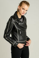 Bianca Kadın Siyah Mont | Derimod Bianca Kadın Siyah Mont | Derimod