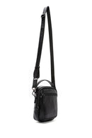 Men's Black Leather Messenger Bag | Derimod Men's Black Leather Messenger Bag | Derimod