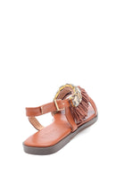 Kadın Casual Taş Detaylı Sandalet | Derimod Kadın Casual Taş Detaylı Sandalet | Derimod