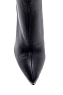 Women's Leather Heel Detailed Boots | Derimod Women's Leather Heel Detailed Boots | Derimod