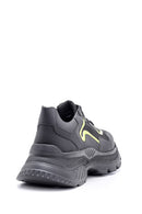 Erkek Yüksek Tabanlı Deri Sneaker | Derimod Erkek Yüksek Tabanlı Deri Sneaker | Derimod