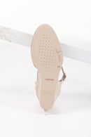 Geox Kadın Bej Gelsa Dolgu Topuklu Süet Deri Espadril | Derimod Geox Kadın Bej Gelsa Dolgu Topuklu Süet Deri Espadril | Derimod