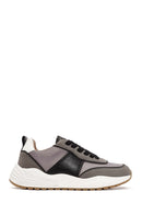 ACBC x Derimod Erkek Gri Bağcıklı Sneaker | Derimod ACBC x Derimod Erkek Gri Bağcıklı Sneaker | Derimod