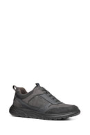 Geox Men's Gray Portello Sneaker | Derimod Geox Men's Gray Portello Sneaker | Derimod