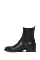 Women's Black Leather Chelsea Boots | Derimod Women's Black Leather Chelsea Boots | Derimod