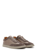Men's Mink Leather Sneaker | Derimod Men's Mink Leather Sneaker | Derimod