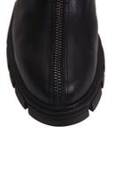 Women's Zippered Leather Boots | Derimod Women's Zippered Leather Boots | Derimod