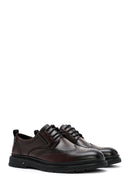 Derimod Fly Male Brown Lace-up Leather Casual Shoes | Derimod Derimod Fly Male Brown Lace-up Leather Casual Shoes | Derimod