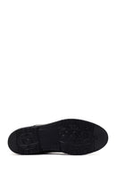 Men's Black Zippered Casual Leather Boots | Derimod Men's Black Zippered Casual Leather Boots | Derimod