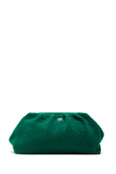 Women's Green Plush Crossbody Bag | Derimod Women's Green Plush Crossbody Bag | Derimod
