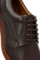 Men's Brown Laced Leather Classic Shoes | Derimod Men's Brown Laced Leather Classic Shoes | Derimod