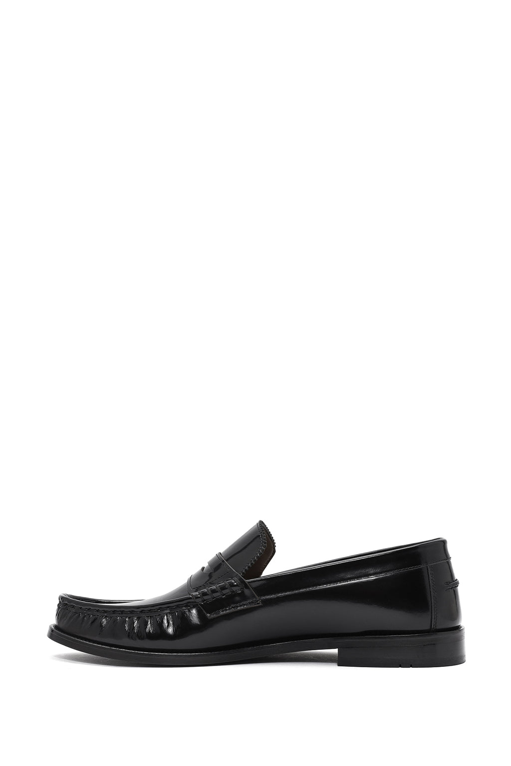 Erkek Siyah Deri Klasik Loafer