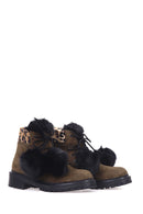 Women's Leopard Detailed Boots | Derimod Women's Leopard Detailed Boots | Derimod