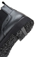 Men's Black Leather Chelsea Boots | Derimod Men's Black Leather Chelsea Boots | Derimod