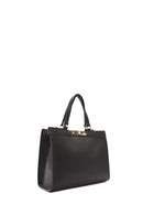 Kadın Siyah Uzun Askılı Kol Çantası | Derimod Kadın Siyah Uzun Askılı Kol Çantası | Derimod