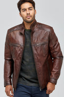 Elton Erkek Deri Ceket | Derimod Elton Erkek Deri Ceket | Derimod