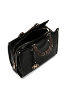 Women's Black Long Strap Shoulder Bag | Derimod Women's Black Long Strap Shoulder Bag | Derimod