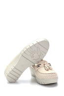 Kadın Deri Dolgu Topuk Ayakkabı | Derimod Kadın Deri Dolgu Topuk Ayakkabı | Derimod