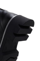 Women's Black Thick Soled Zippered Boots | Derimod Women's Black Thick Soled Zippered Boots | Derimod