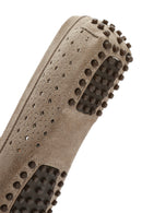 Women's Mink Suede Leather Loafer | Derimod Women's Mink Suede Leather Loafer | Derimod