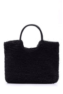 Women's Straw Shoulder Bag | Derimod Women's Straw Shoulder Bag | Derimod