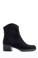 Women's Suede Heeled Boots | Derimod Women's Suede Heeled Boots | Derimod