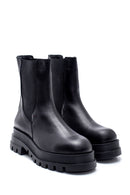 Women's Leather Thick Soled Chelsea Boots | Derimod Women's Leather Thick Soled Chelsea Boots | Derimod