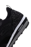 Alberto Guardiani Women's Black Wen Thick Soled Stone Sneaker | Derimod Alberto Guardiani Women's Black Wen Thick Soled Stone Sneaker | Derimod