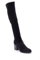 Women's Suede Leather Boots | Derimod Women's Suede Leather Boots | Derimod