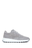 Kadın Antrasit Süet Deri Sneaker | Derimod Kadın Antrasit Süet Deri Sneaker | Derimod