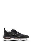 Men's Black Lace-up Leather Sneaker | Derimod Men's Black Lace-up Leather Sneaker | Derimod