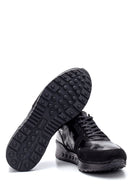 Erkek Deri Süet Detaylı Sneaker | Derimod Erkek Deri Süet Detaylı Sneaker | Derimod