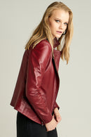 Rina Kadın Deri Ceket | Derimod Rina Kadın Deri Ceket | Derimod