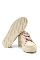 Kadın Deri Fermuarlı Sneaker | Derimod Kadın Deri Fermuarlı Sneaker | Derimod