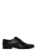 Derimod Black Men's Black Leather Classic Shoes | Derimod Derimod Black Men's Black Leather Classic Shoes | Derimod