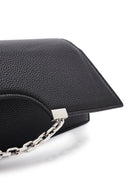 Women's Black Chain Strap Crossbody Bag | Derimod Women's Black Chain Strap Crossbody Bag | Derimod