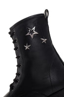 Women's Black Zippered Boots | Derimod Women's Black Zippered Boots | Derimod