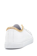 Kadın Deri Zincirli Sneaker | Derimod Kadın Deri Zincirli Sneaker | Derimod