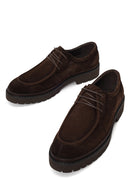 Male Brown Lace-Up Thick-Soled Suede Casual Shoes | Derimod Male Brown Lace-Up Thick-Soled Suede Casual Shoes | Derimod