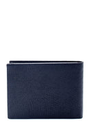 Men's Navy Blue Leather Wallet | Derimod Men's Navy Blue Leather Wallet | Derimod