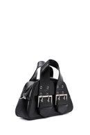 Kadın Siyah Uzun Askılı Kol Çantası | Derimod Kadın Siyah Uzun Askılı Kol Çantası | Derimod